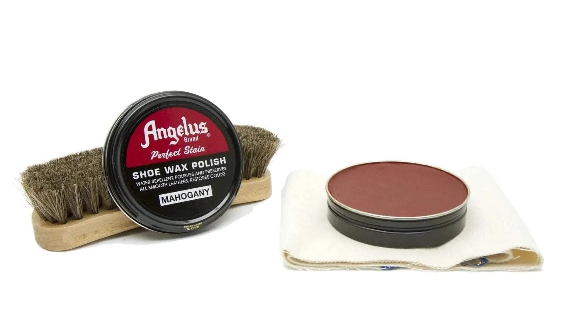 Angelus Mahogany Shoe Wax Polish - Image 3