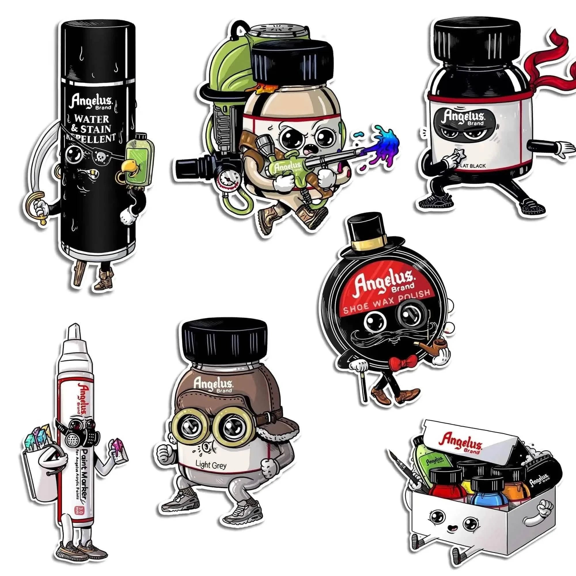 Angelus Products Sticker Pack by AlexMDC #2