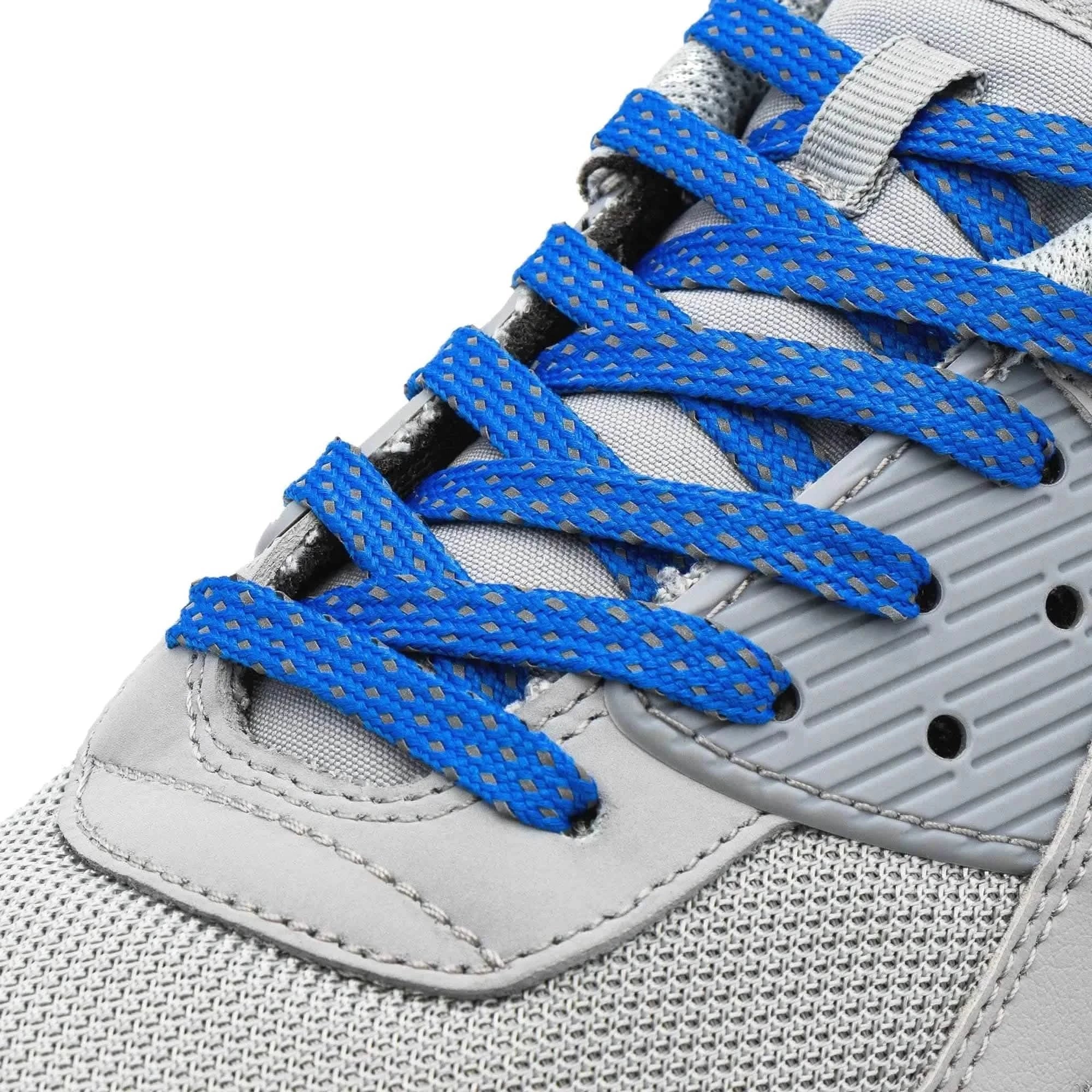 Blue - Reflective Flat Laces 2.0 - Image 2