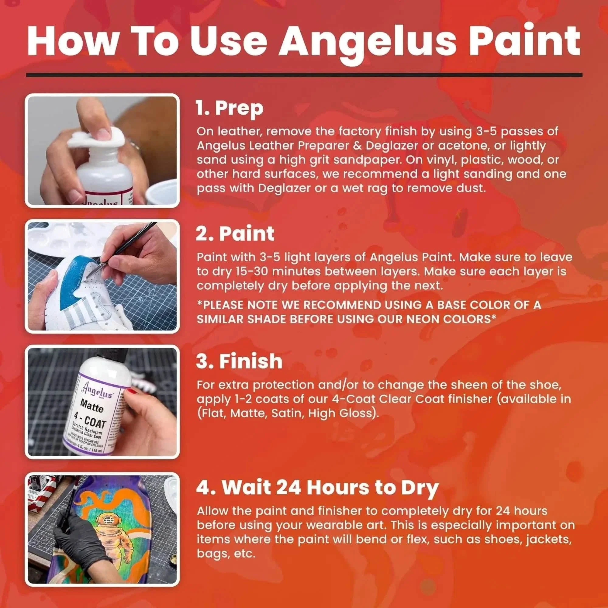 Angelus Dark Bone Paint - Image 3