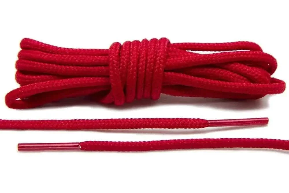 Red Roshe-Style Laces