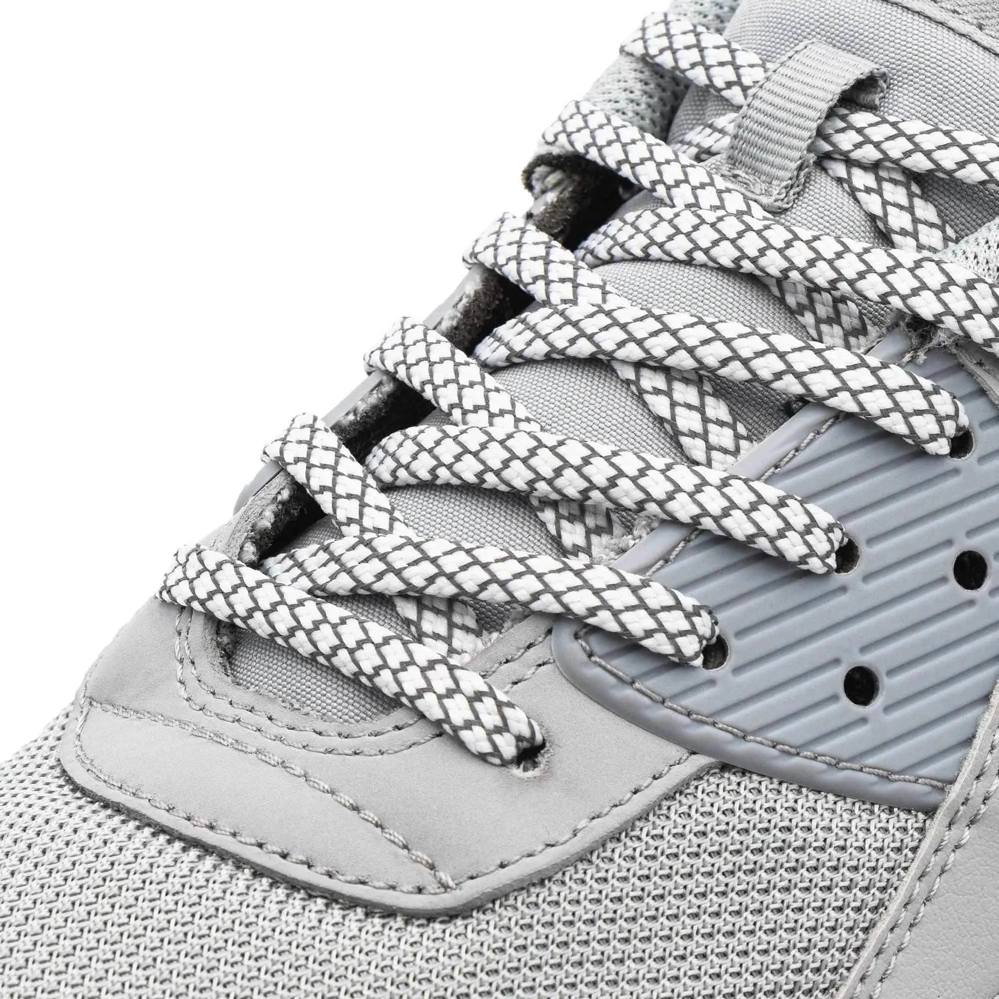 White - Reflective Flat Laces 1.0 - Image 2